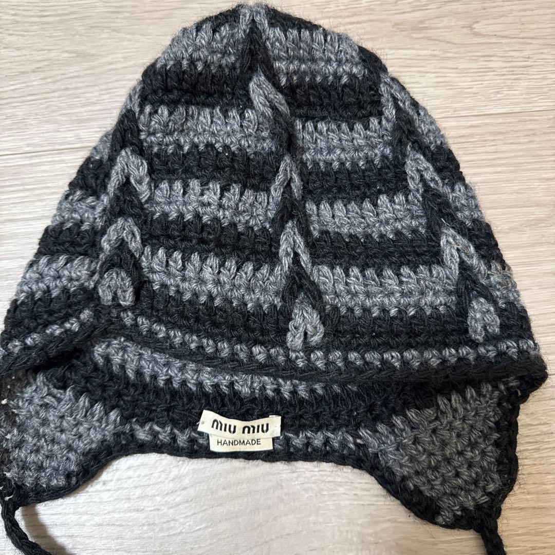 メ*1様 miu miu ニット帽
