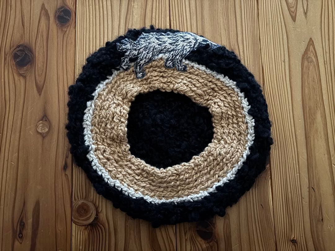 ミナペルホネン　ニットベレー帽