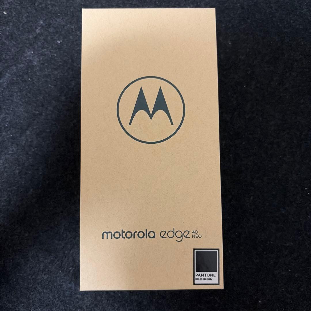 motorola edge 40 neo 256GB ブラックビューティ