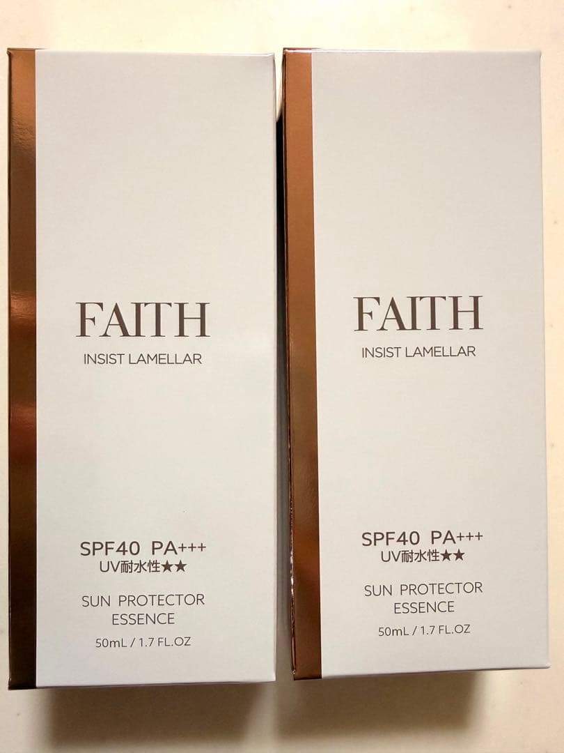 フェース　日焼け止め　２本