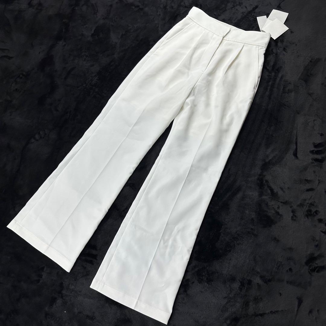 セルフォード✨タグ付新品未使用 ストレートパンツ ホワイト系 サイズ36