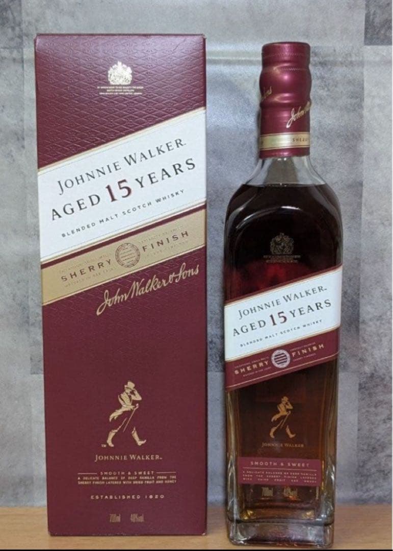 y*8様 ⭐︎日本未発売　ジョニーウォーカー シェリーフィニッシュ 15年熟成ウ
