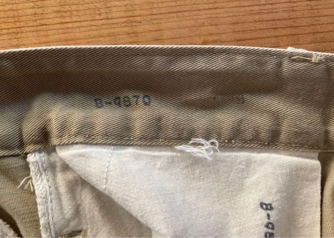 パンツ 40s US.ARMY M-45 Military Chino