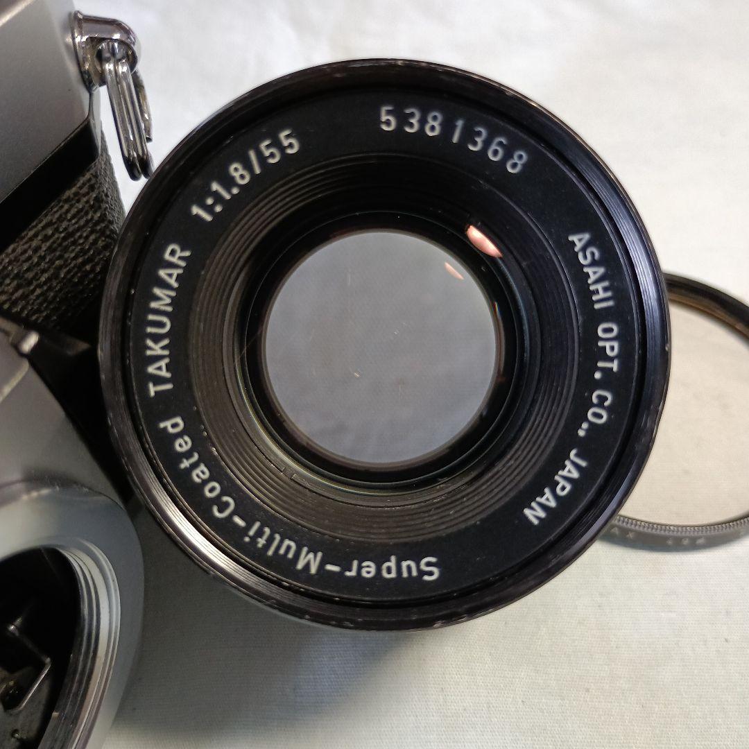 整備済 PENTAX SP +SMCタクマー 55mm f1.8 完動美品