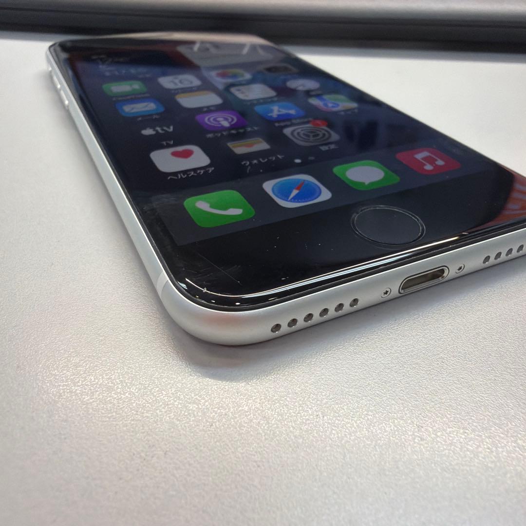 訳あり iPhone SE2 64GB ホワイト 85% 電源が落ちることがある