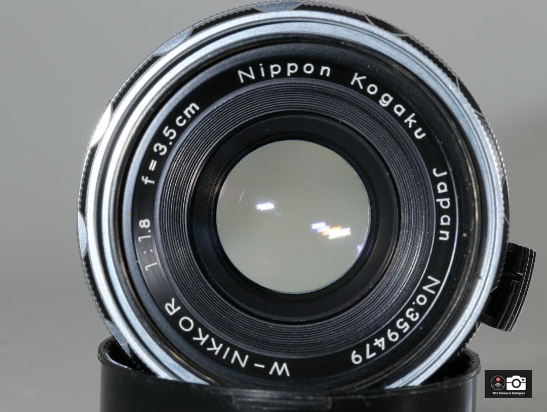 希少美品 W-Nikkor 3.5ｃm F/1.8 Nikon Sマウントレンズ