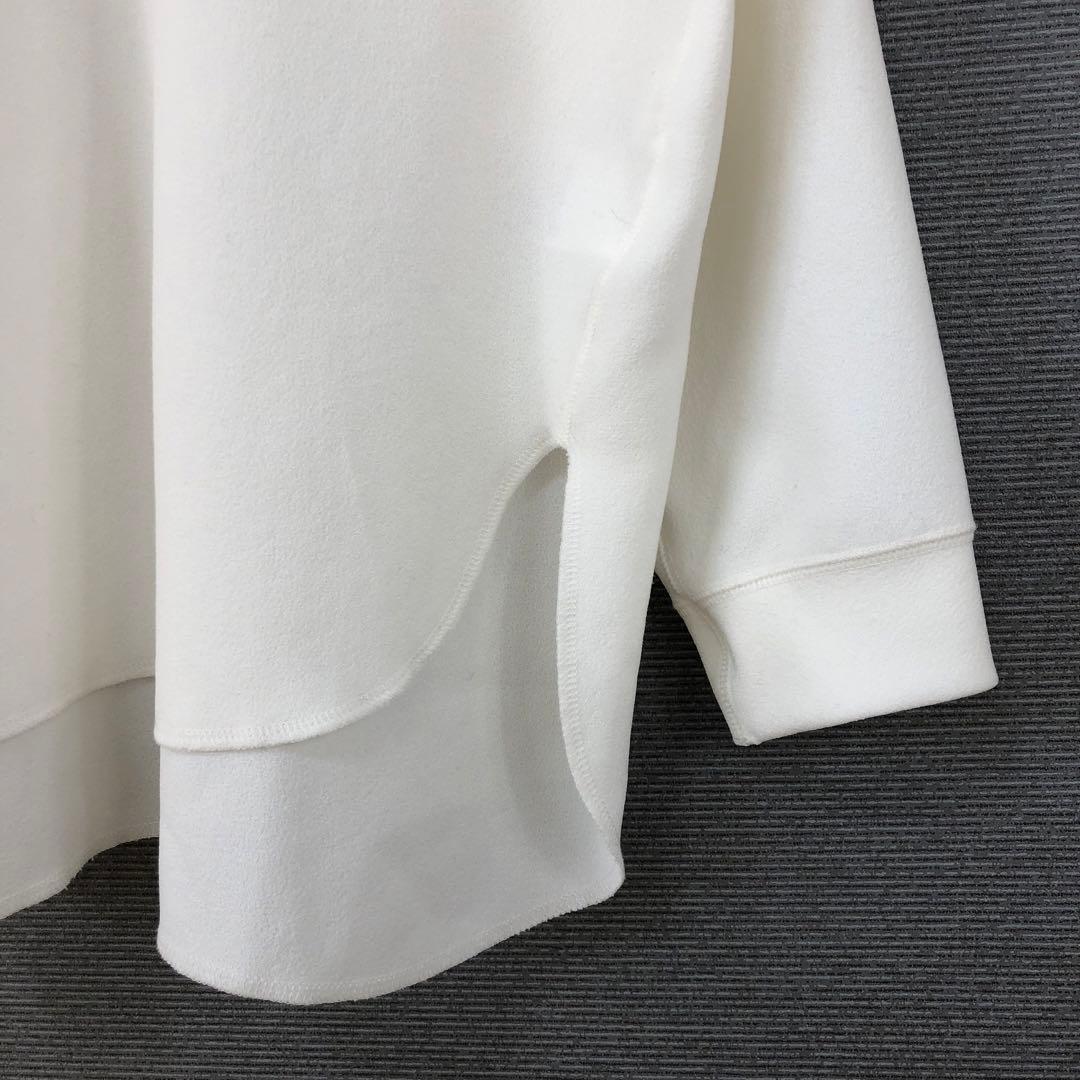 Whim Gazette Vガゼットプルオーバー 36 オフホワイト