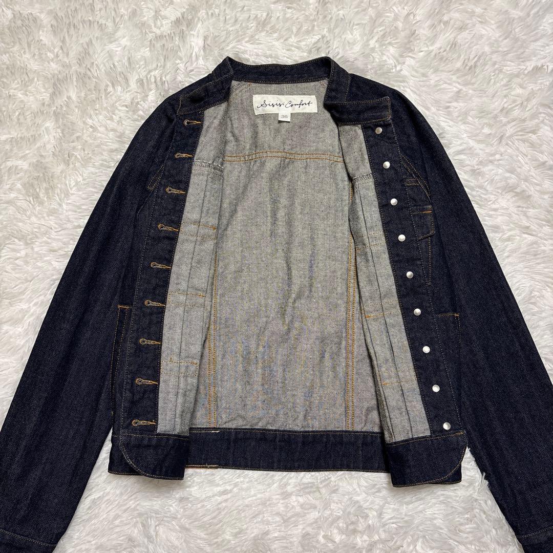 【美品】si-si-si Comfort♡デニム♡ジャケット♡アウター♡36