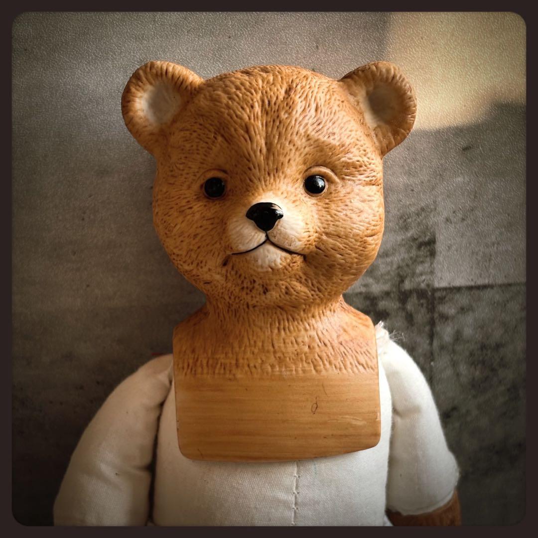 ヴィンテージ ベアのビスクドール