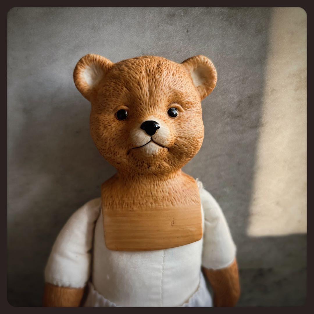 ヴィンテージ ベアのビスクドール