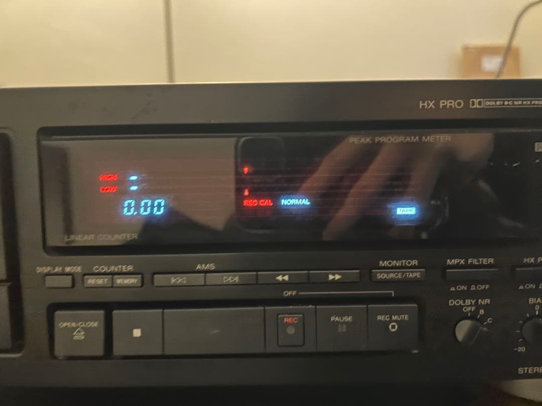 SONY 3ヘッドカセットデッキ TC-K222ESG