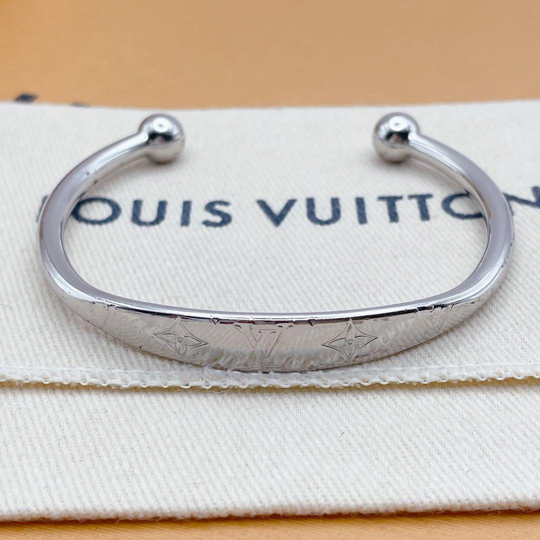 LOUIS VUITTON ジョンク　ブレスレット　バングル　シルバー