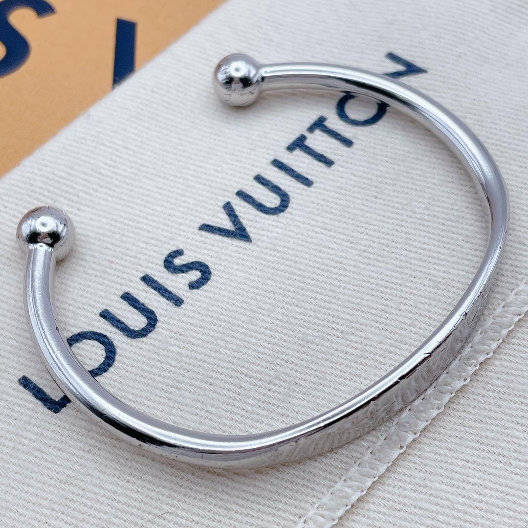 LOUIS VUITTON ジョンク　ブレスレット　バングル　シルバー