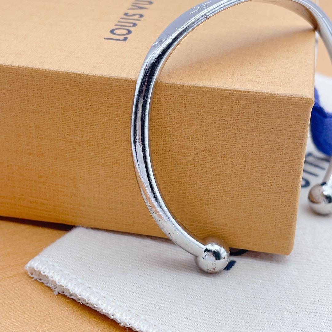 LOUIS VUITTON ジョンク　ブレスレット　バングル　シルバー