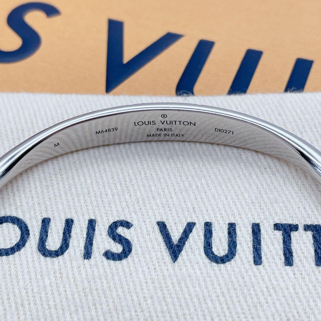 LOUIS VUITTON ジョンク　ブレスレット　バングル　シルバー