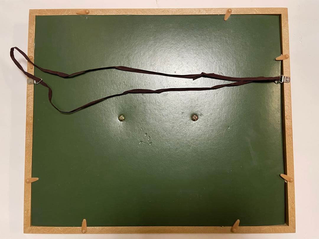 北村西望作　献身　彫刻 色紙付