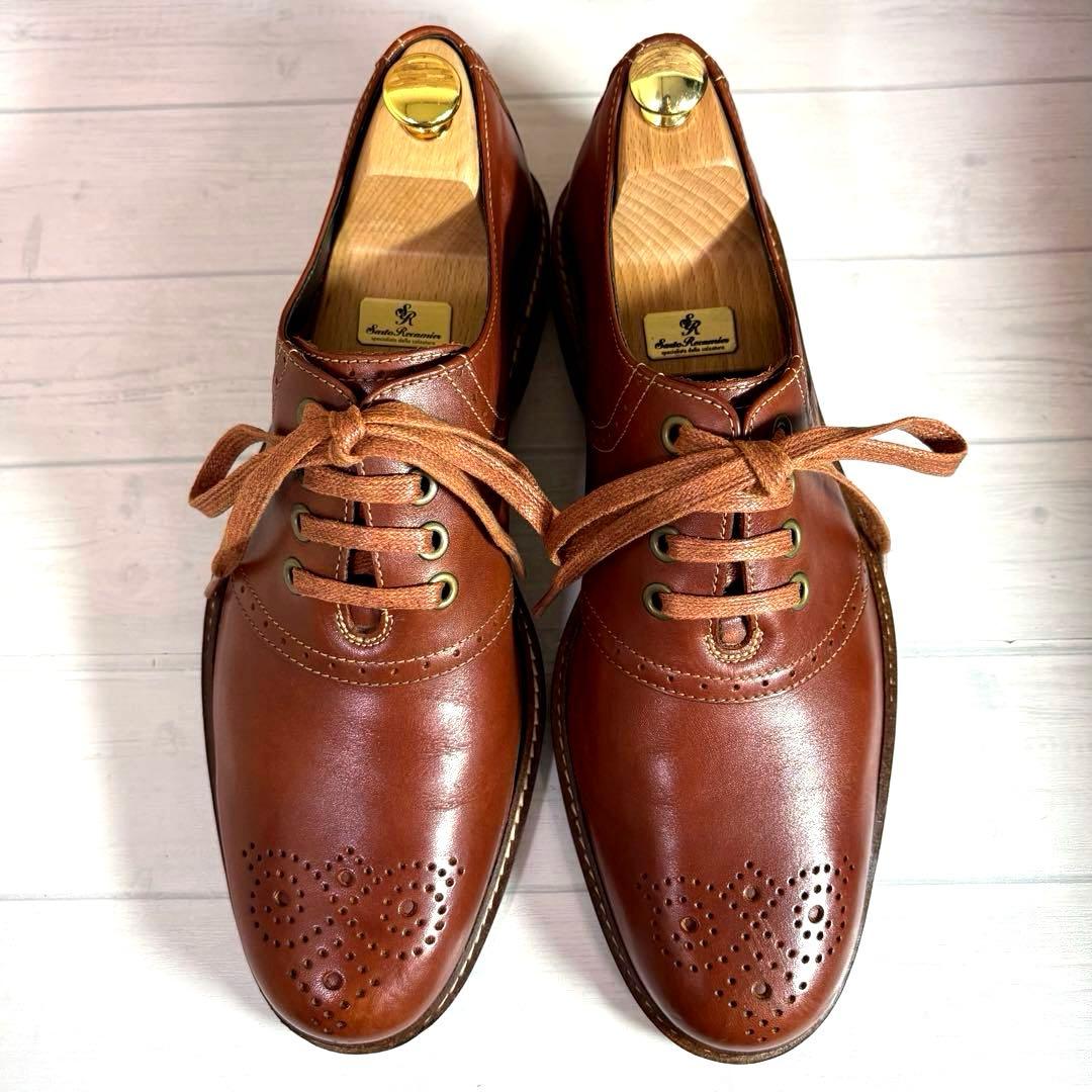 美品■コールハーン■サドルシューズ✨ブローグシューズ メダリオン セレモニー
