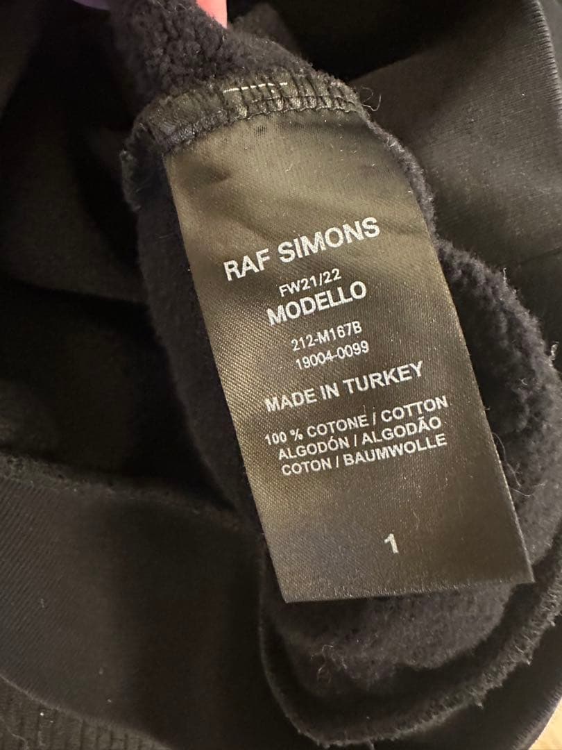 RAF SIMONS 21AW クルーネックスウェット