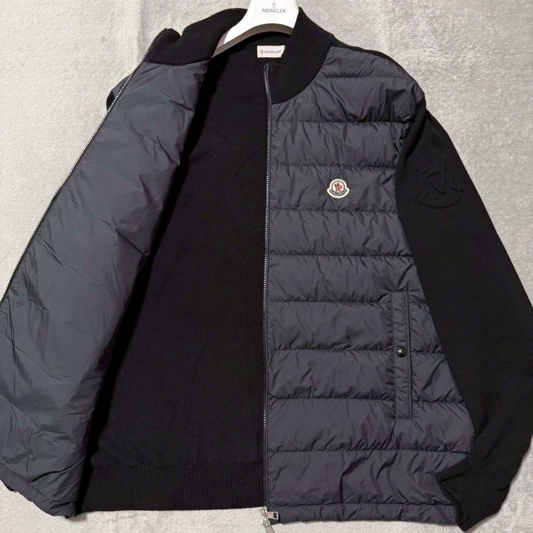 MONCLER モンクレール カーディガン ダウンジャケット 4XL ブラック