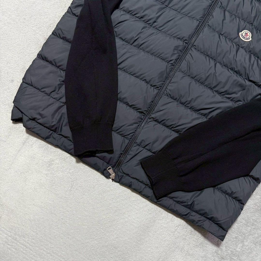 MONCLER モンクレール カーディガン ダウンジャケット 4XL ブラック