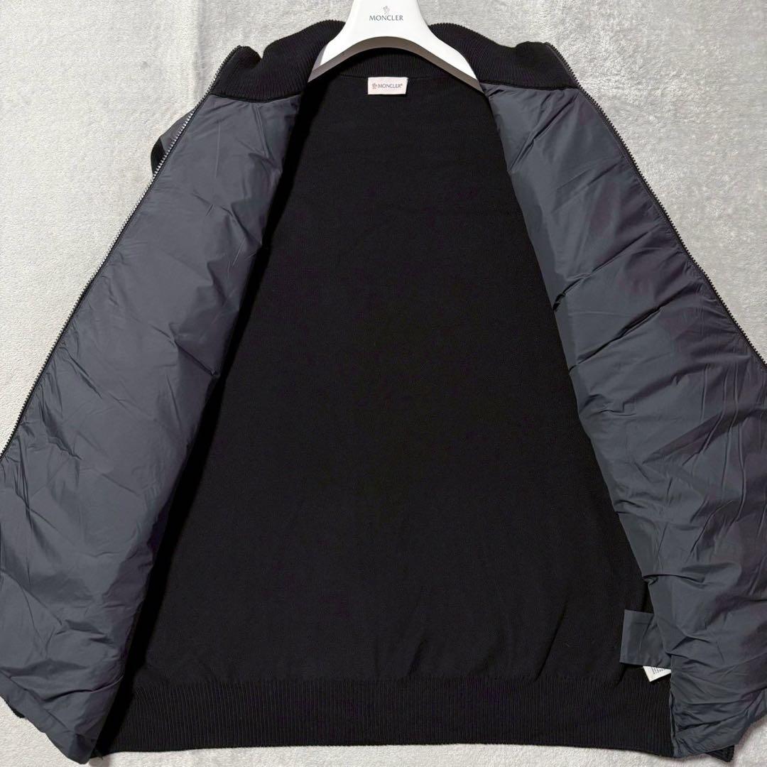 MONCLER モンクレール カーディガン ダウンジャケット 4XL ブラック