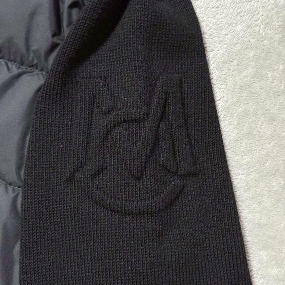 MONCLER モンクレール カーディガン ダウンジャケット 4XL ブラック