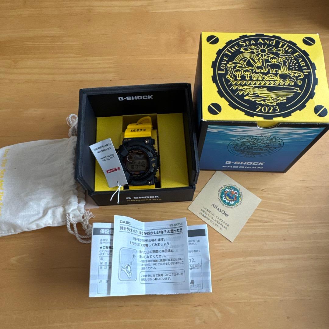G-SHOCK FROGMAN GW-8200K-9JR イルクジ2023