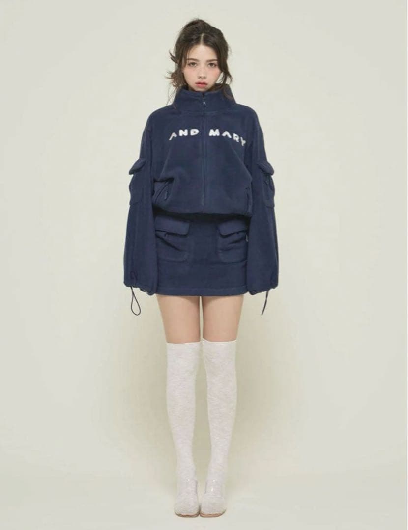 アンドマリー　フリースセットアップ　ルミネエスト新宿にて購入