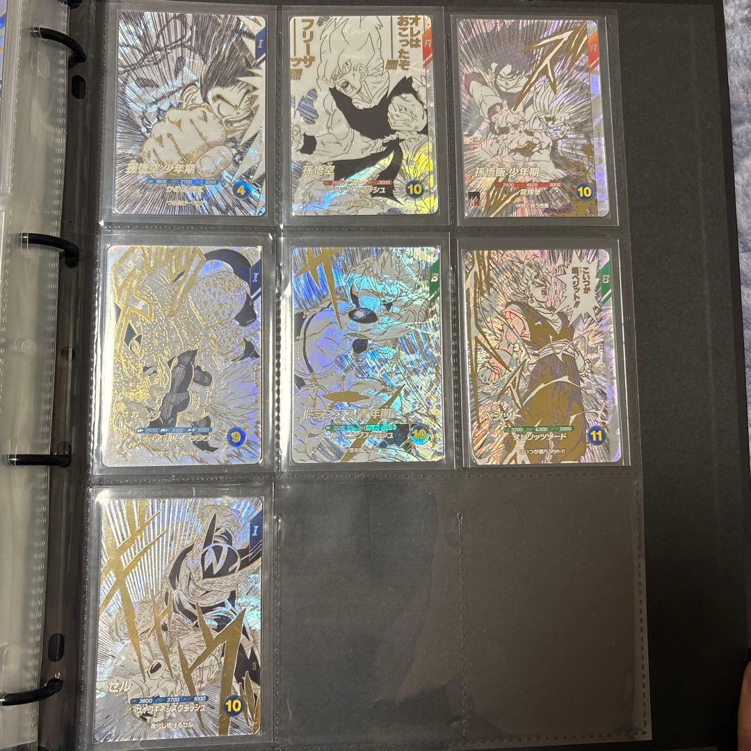 ドラゴンボール スーパーダイバーズ 40th 特典カード7種　カードのみ