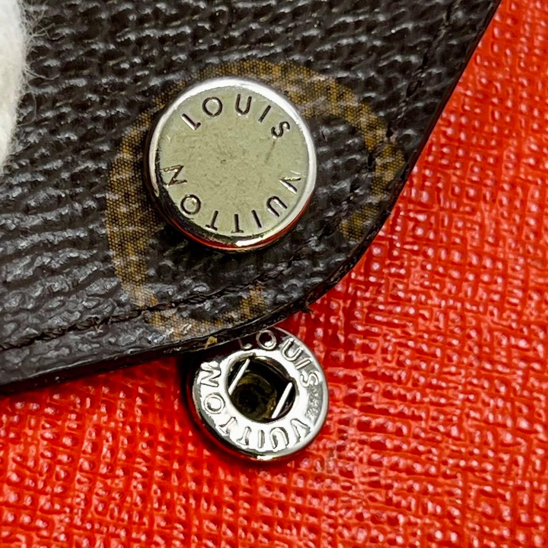 ルイヴィトン エピ×モノグラム ポルトフォイユ マリールーロン オレンジ