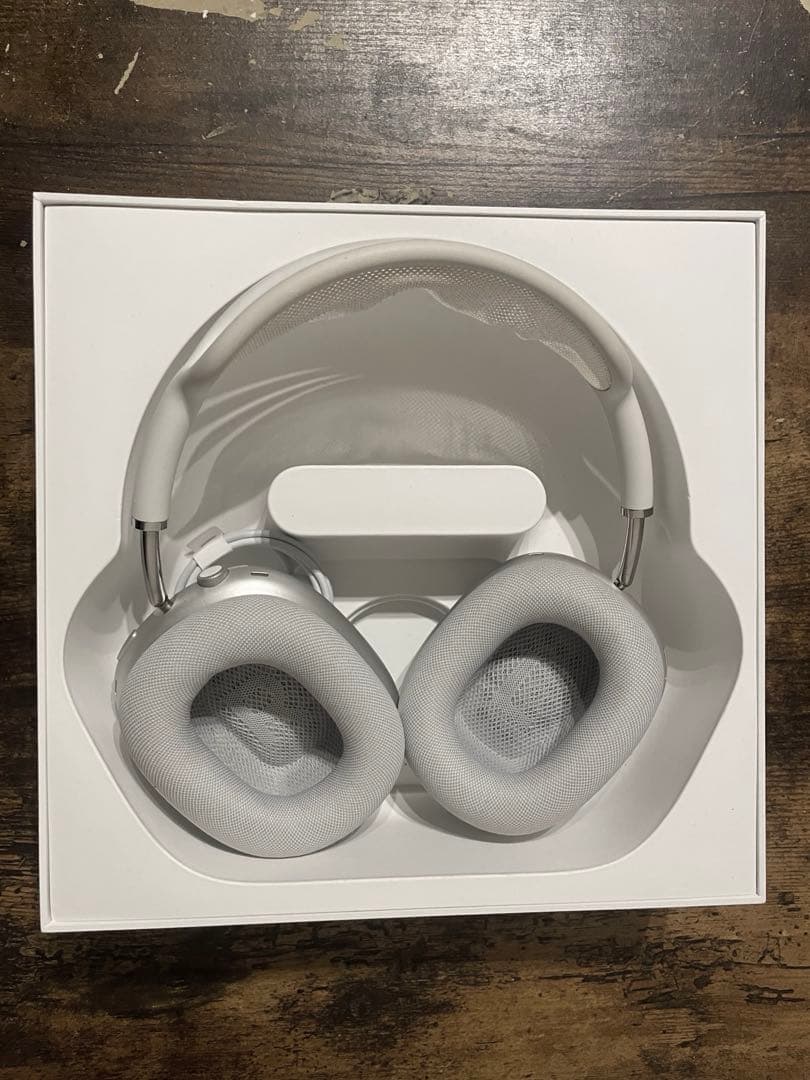 【元箱付き】AirPods Max 本体 Lightning シルバー