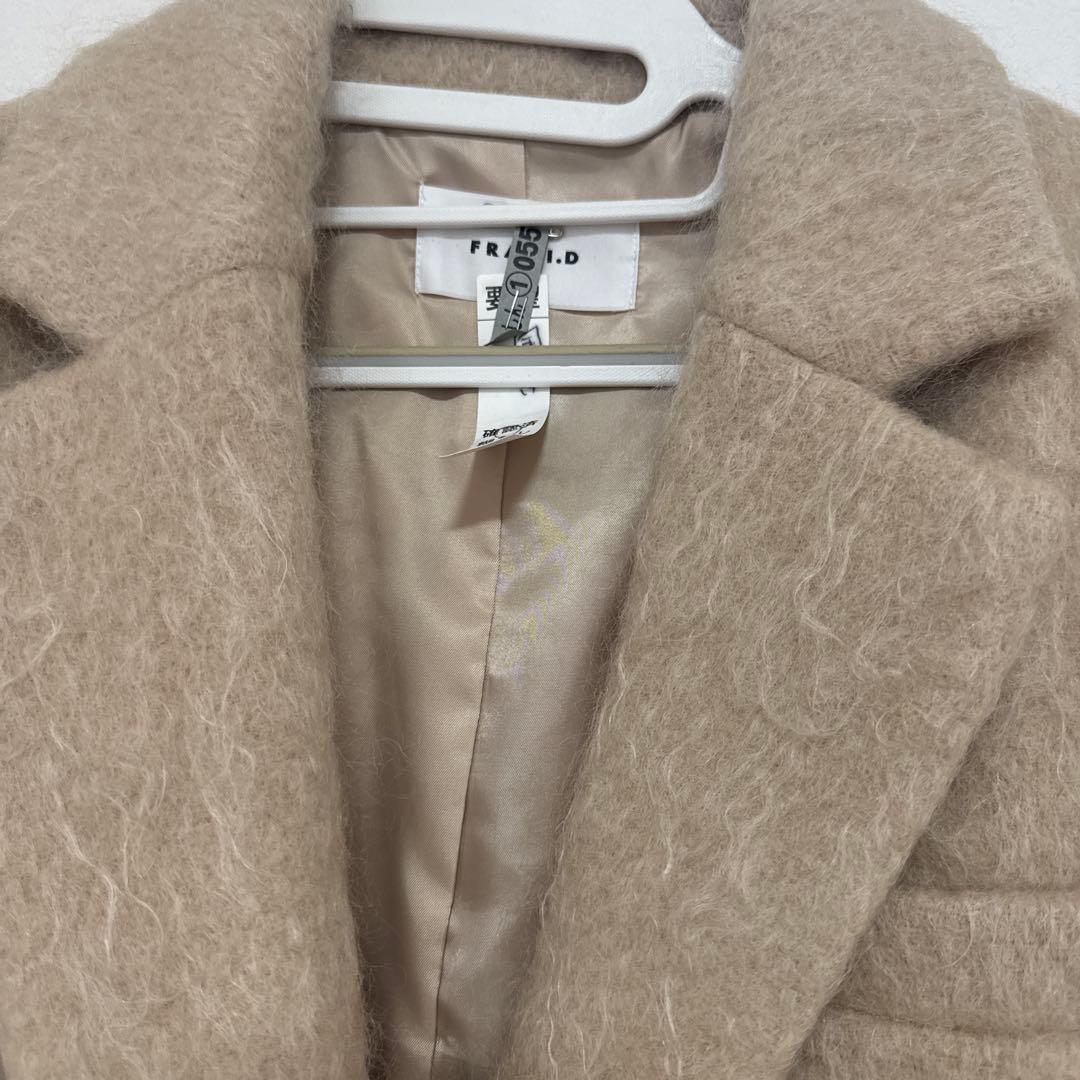 即日発送可　FRAY I.D テーラードオーバージャケットコート