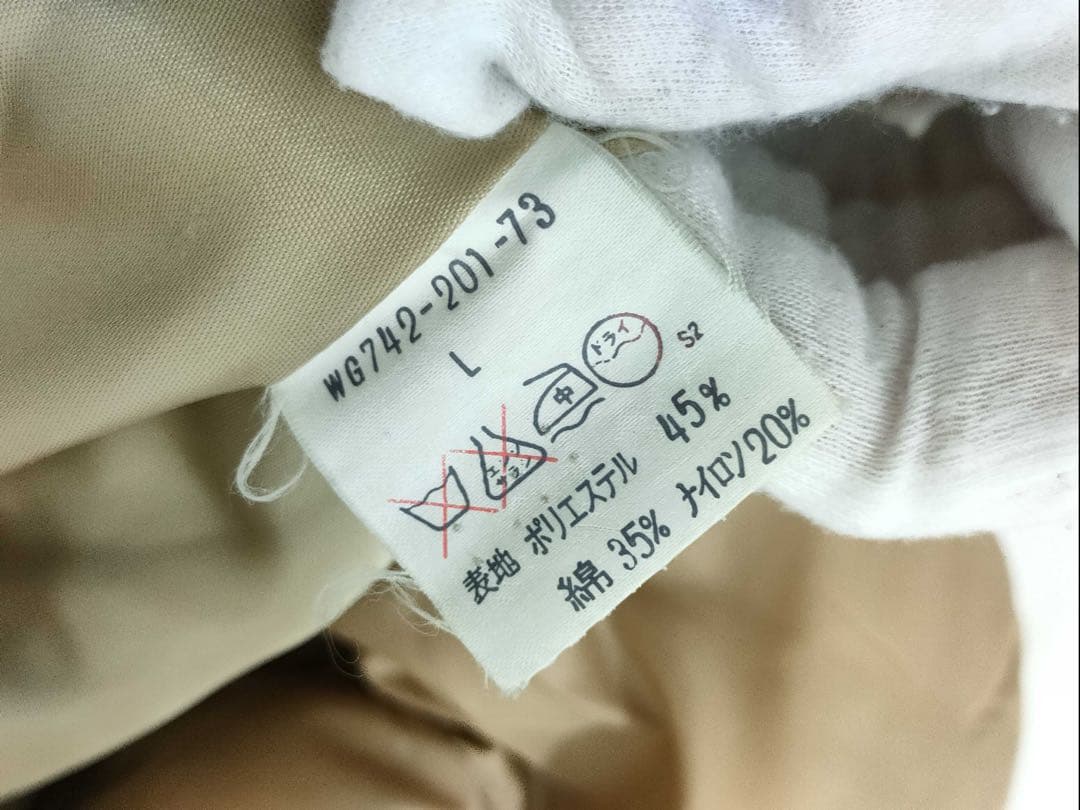 ダウンライナー　美品　バーバリーズ　ハンティングジャケット　ミリタリー　メンズL