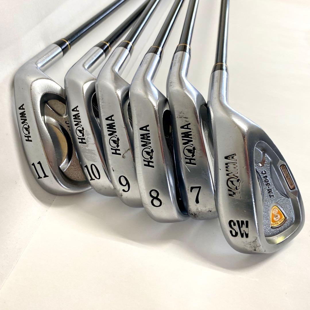 SF2 本間 ホンマ TM 504C 7〜Sw レディースアイアン 6本 セット