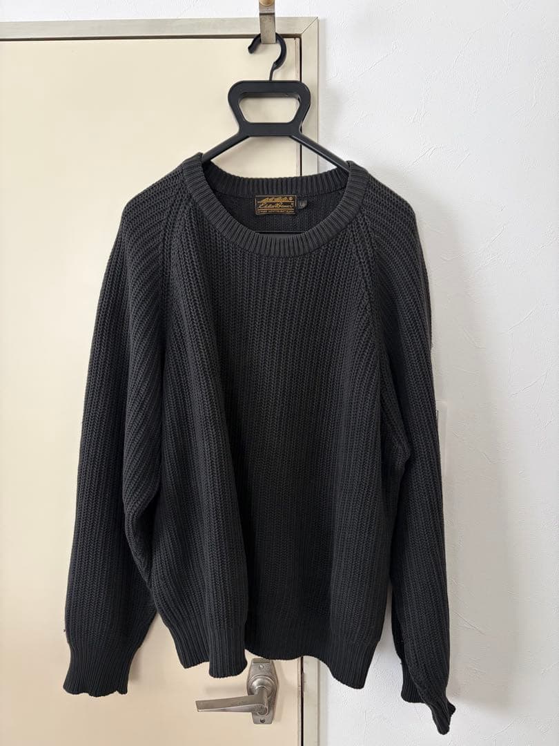 エディバウアー　黒タグ　ニット　80s-90s ウール