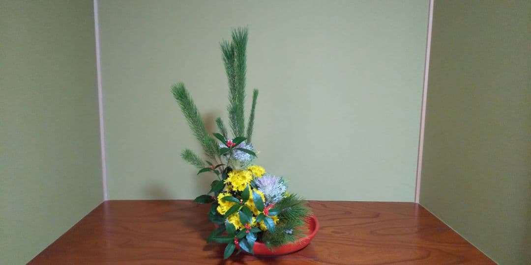 ◆花器　陶器　朱水盤 清水焼 ◆美品　花堂作