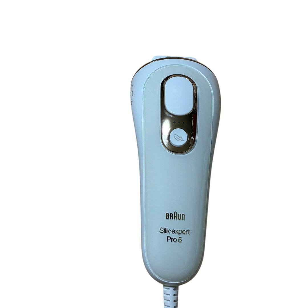 極美品✨ ブラウン シルクエキスパート Pro5 脱毛器 動作良品