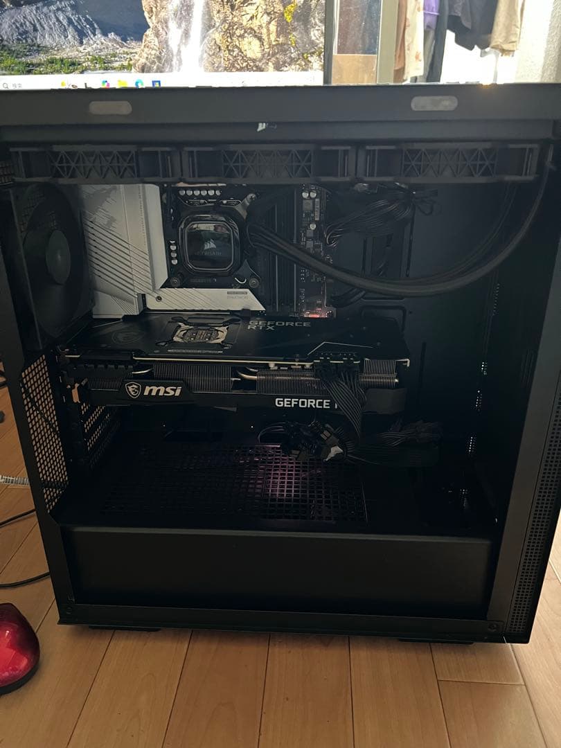 自作ゲンミングパソコンIntel13900kf+MSI 3090