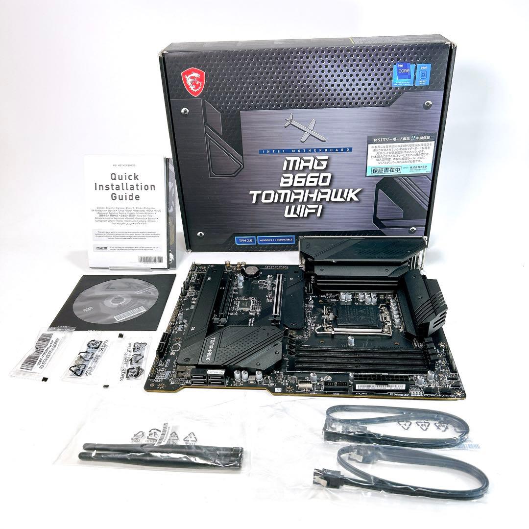 MSI MAG B660 TOMAHAWK WIFI マザーボード