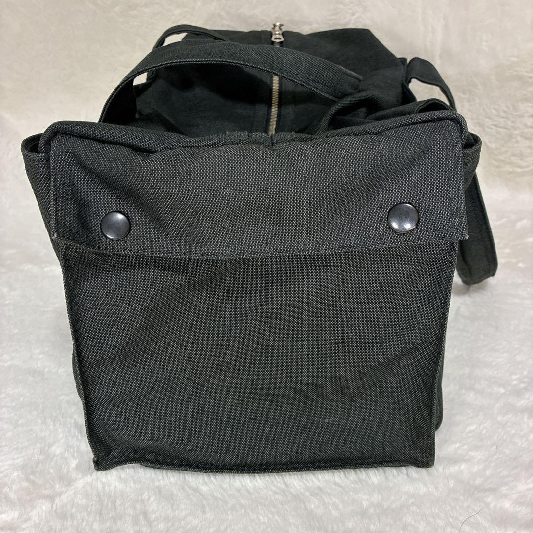 【希少:美品】PORTER ボストンバッグ ブラック　スモーキー トラベル