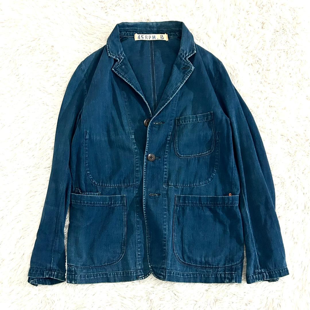 45rpm フォーティーファイブアールピーエム デニムジャケット カバーオール