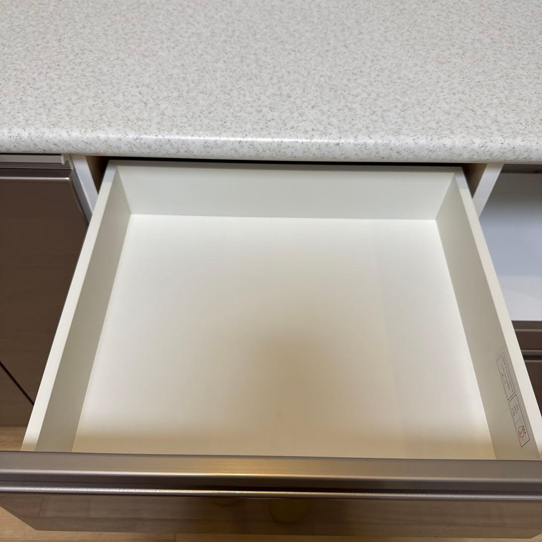 ニトリ　キッチンカウンター（アルミナ2 140CT SI）