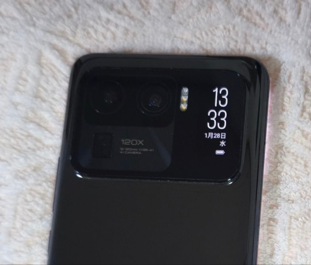 Xiaomi11Ultra　12gb＋256gb　カメラのズーム機能画像参考あり