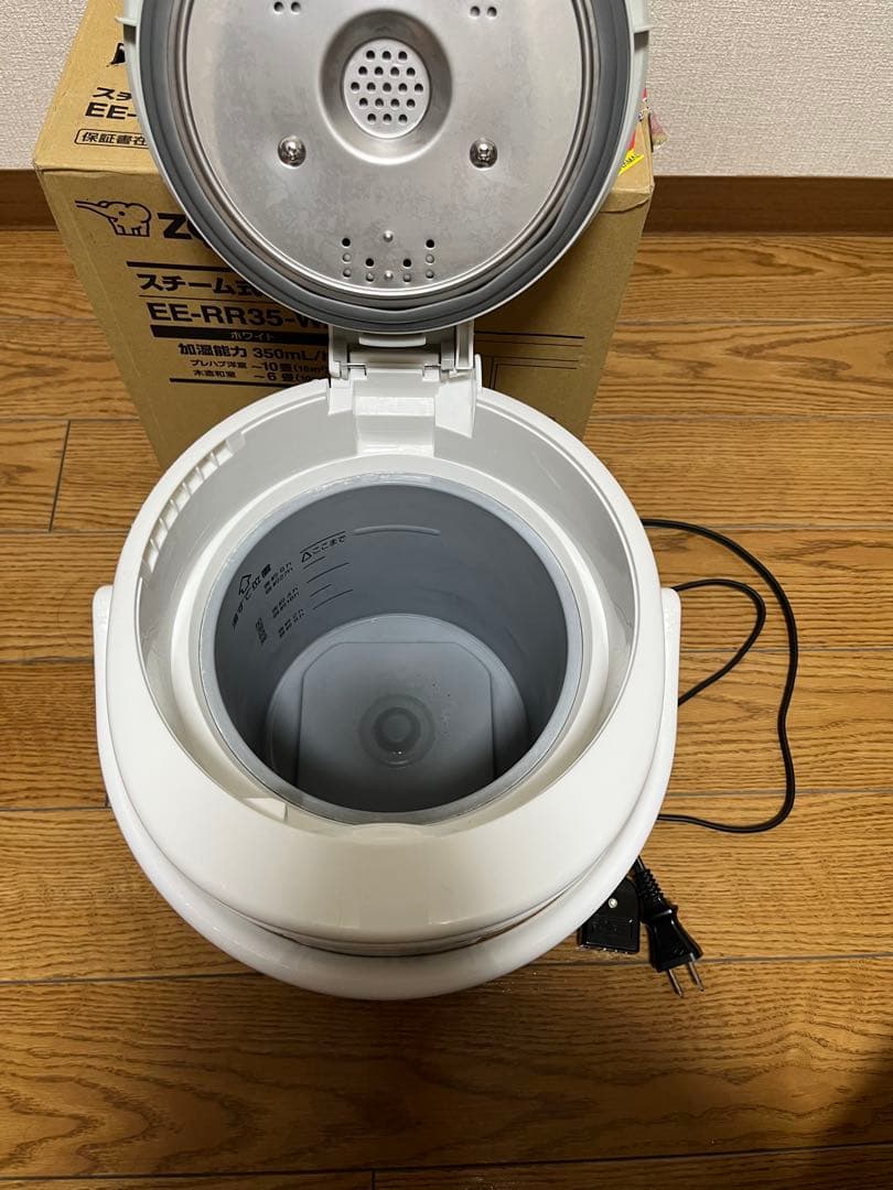 【美品】象印 EE-RR35-WA 加湿器350ml/h 箱あり　2021年製