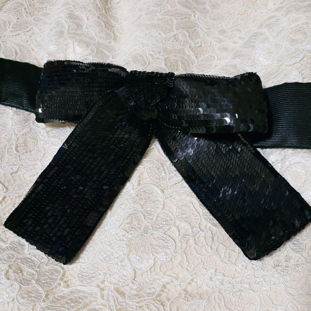 サンローラン SaintLaurent　レーストリム　サテン　ドレス　ワンピース