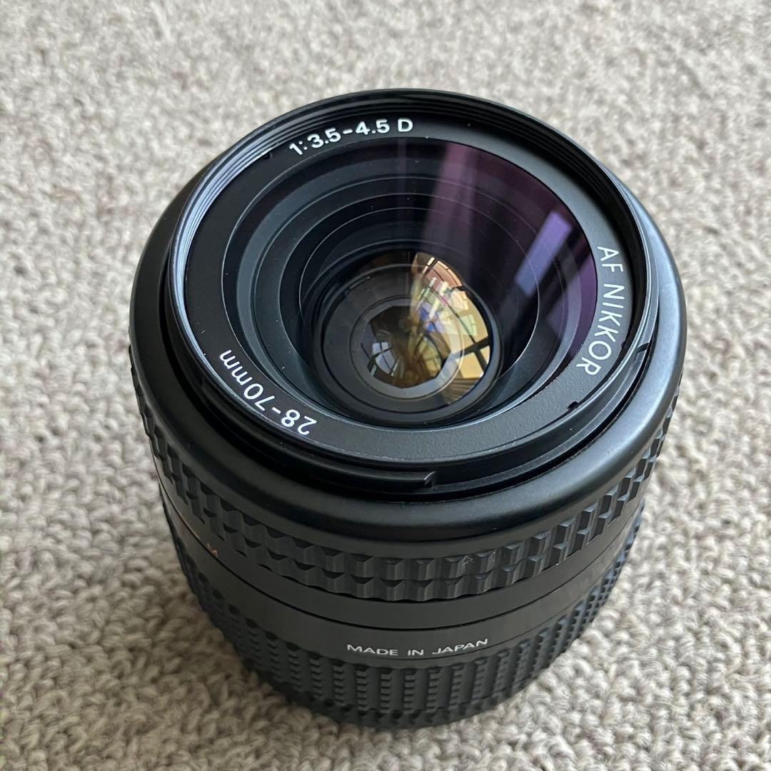 フィルムカメラ Nikon F90x + AF NIKKOR 28-70mm f3.5-4.5D