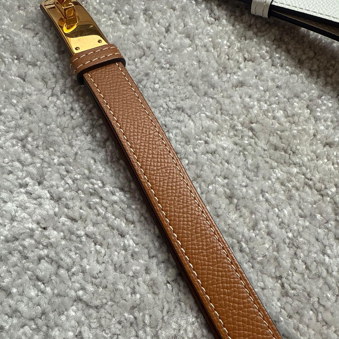 正規品　HERMES ケリー ベルト ゴールド