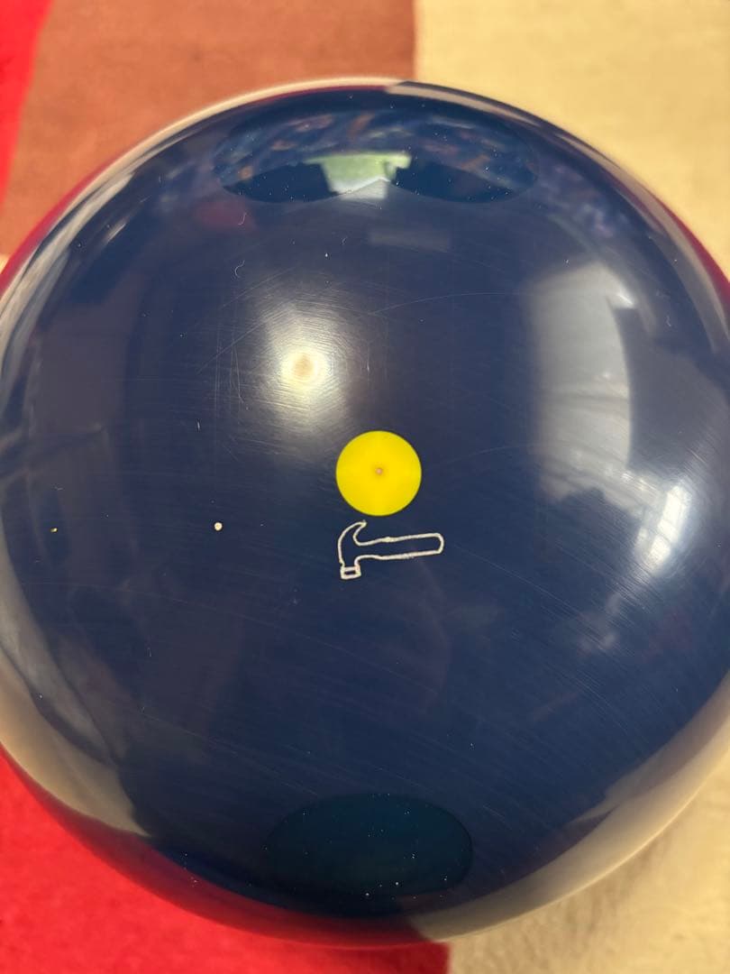 Hammer タフ 15ポンド プラグ済み ボウリングボール