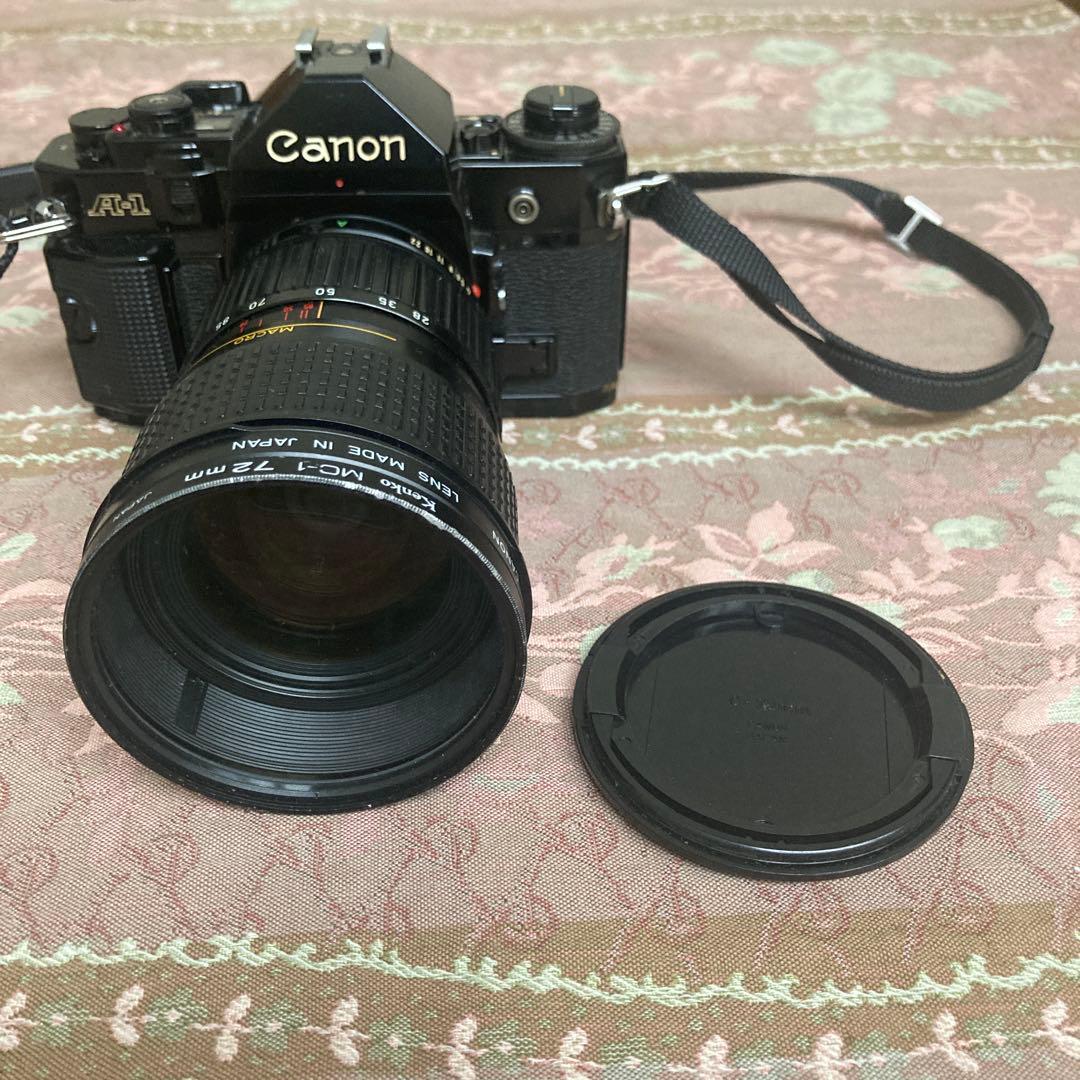 Canon A-1 一眼レフカメラ FD28〜85mmレンズ付き