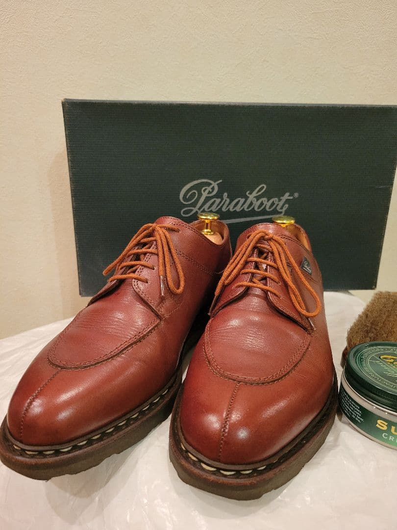 【SALE】 美品　パラブーツ アヴィニョン マロン 5.0